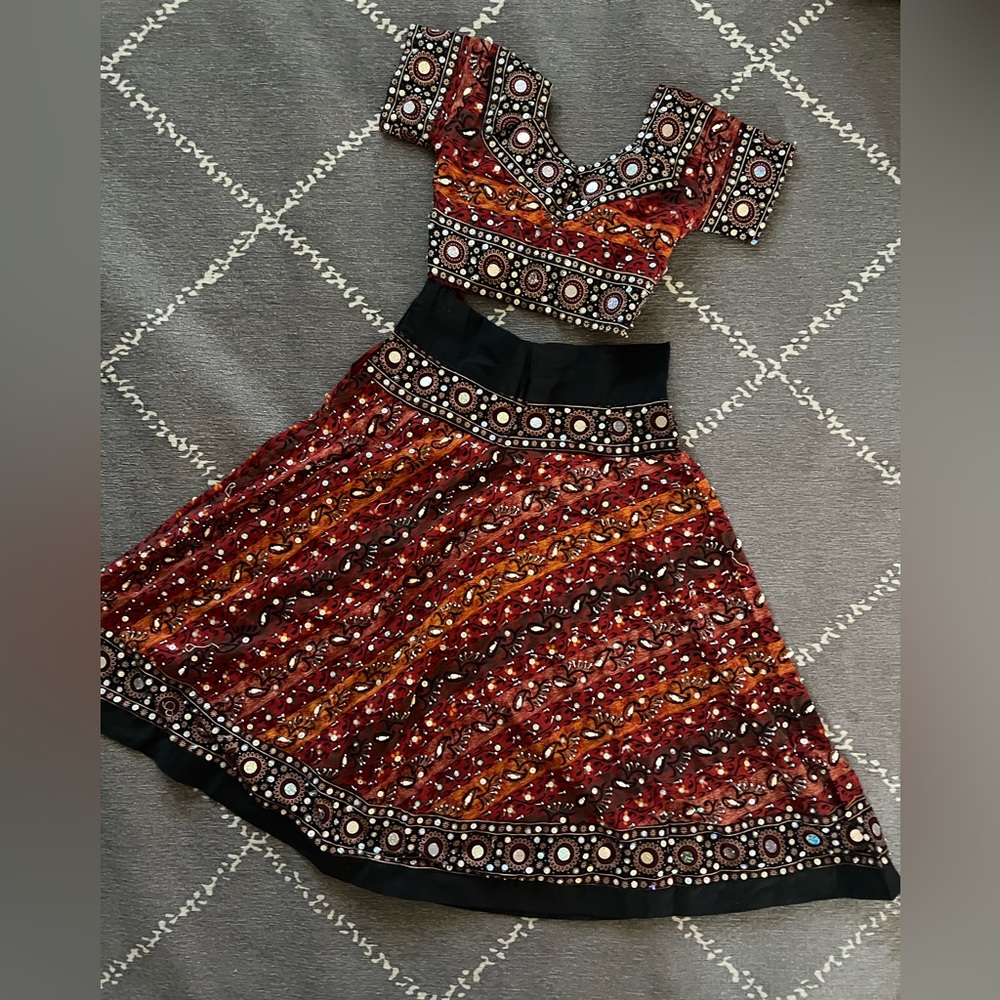 Kids chanya choli 
For size 5/6